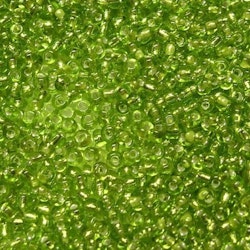 Glaspärlor - Seedbeads - Lime