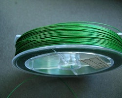 Tigertail - Beading - Wire - Grön - 2,5m