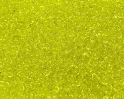 Glaspärlor - Seedbeads - Citron Gul