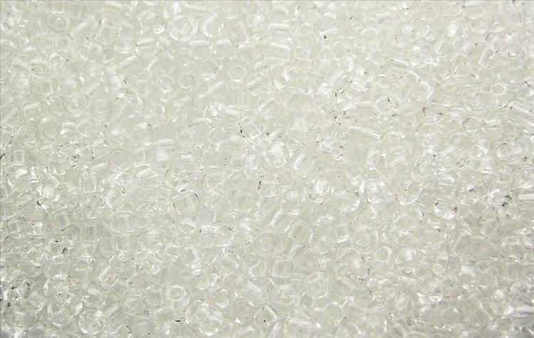 Glaspärlor - Seedbeads - Crystal Clear