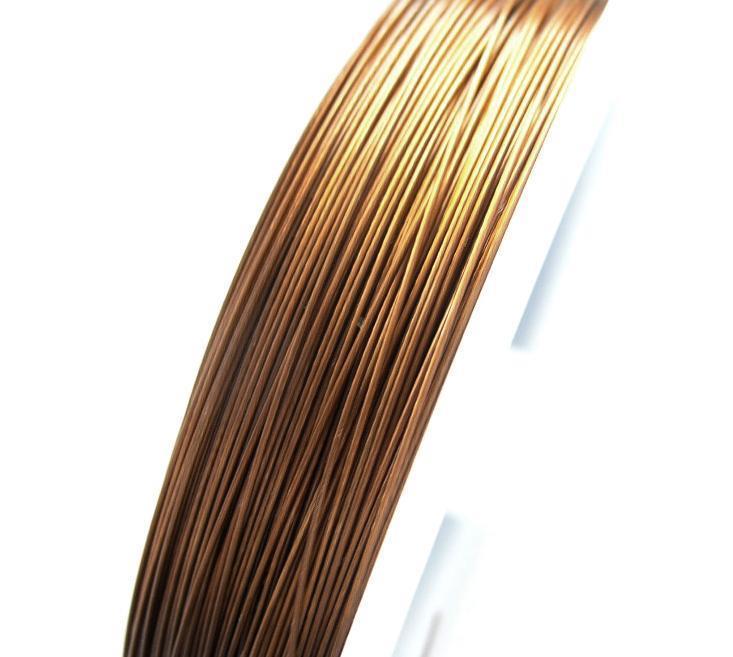 Plastad - Wire - 0,38mm - Copper - 100m