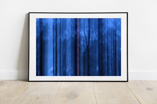 Blue Hour ICM Print