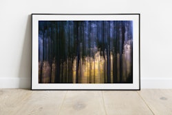 Sunrise and sunset ICM Print