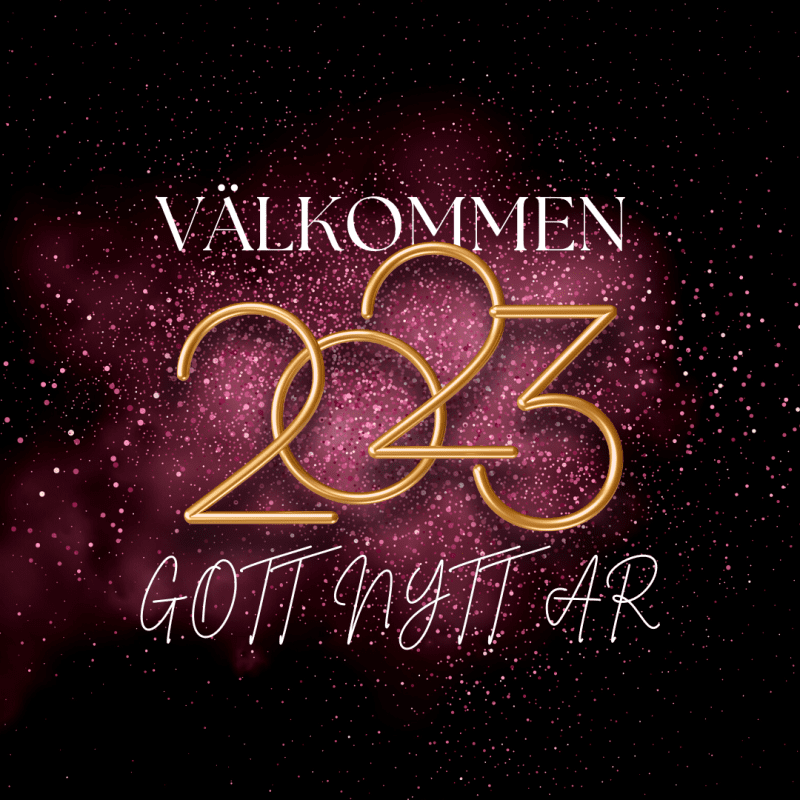 Gott nytt 2023🎆 Nu kör vi😍