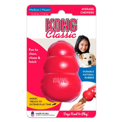 Kong Classic Röd Medium