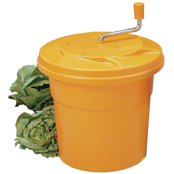 Salladsslunga orange plast 25L, 1st/frp FRANKHUGO