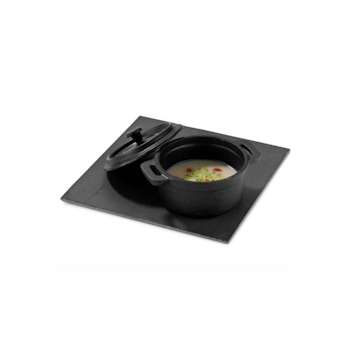 Gryta svart gjutjärn mini D100mm 20cl, 1st/frp FRANKHUGO