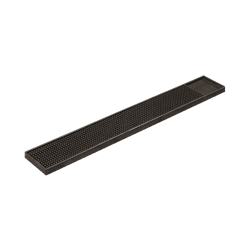 Barmatta svart gummi 680x80mm, 1st/frp FRANKHUGO