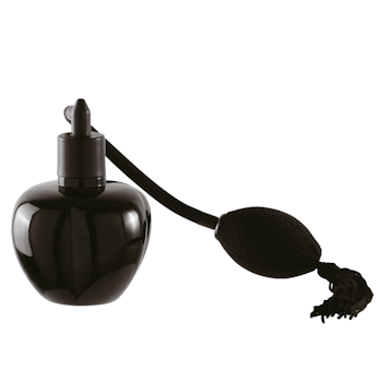 Sprayflaska Atomizer svart glas 10cl, 1st/frp FRANKHUGO