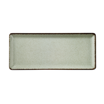 Blocho Pearl Tan Tallrik flat 35X15cm grön, 6 st/frp