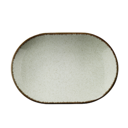 Blocho Pearl Colorx Tallrik halvdjup oval 32cm grön, 6 st/frp