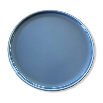 Blocho Ankara Tallrik flat rund gråblå 26cm, 12 st/frp