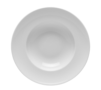 Blocho Kaszub Tallrik djup rund vit 24cm, 12 st/frp