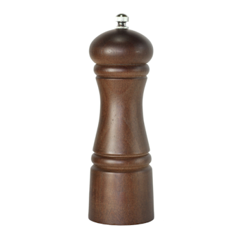 Kryddkvarn mörkbrun 15cm med ett P för peppar, 1st/frp FRANKHUGO