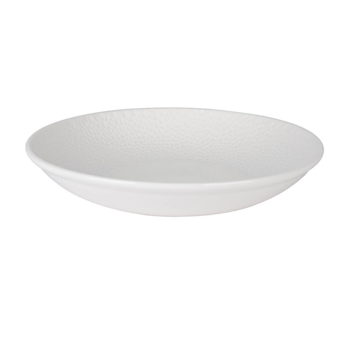 Tallrik djup rund vit Wellington 25cm, 6 st/frp FRANKHUGO