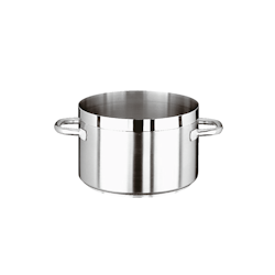 Kittel rostfri låg D240mm H150mm 6,5L, 1 st/frp FRANKHUGO