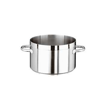 Kittel rostfri låg D240mm H150mm 6,5L, 1 st/frp FRANKHUGO