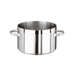 Kittel rostfri låg D360mm H215mm 22L, 1 st/frp FRANKHUGO