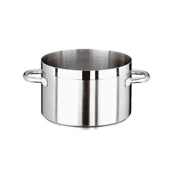 Kittel rostfri låg D360mm H215mm 22L, 1 st/frp FRANKHUGO