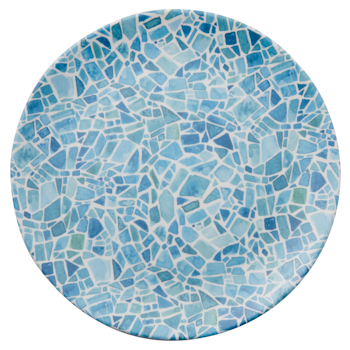 Tallrik flat 28 cm Melamin Mosaic, 1st/frp FRANKHUGO