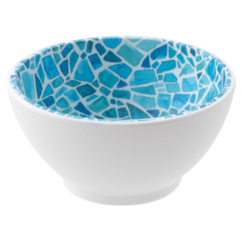 Skål 14 cm 530 ml Melamin Mosaic, 1st/frp FRANKHUGO