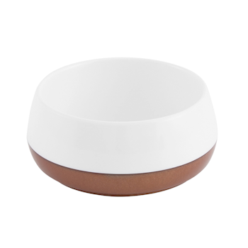 Skål 11 cm H 5 cm Melamin Gourmet White Two-Tone, 1st/frp FRANKHUGO