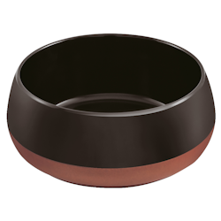 Skål 16 cm H 7 cm Melamin Gourmet Black Two-Tone, 1st/frp FRANKHUGO