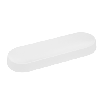 Tallrik oval 30x10 H 3 cm Melamin Gourmet White, 1st/frp FRANKHUGO