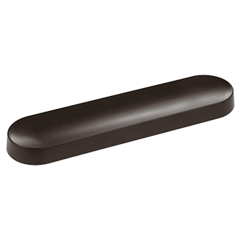 Tallrik oval 40x10 H 3 cm Melamin Gourmet Black, 1st/frp FRANKHUGO