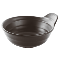 Skål 11,5 cm H 4 cm Black Melamin, 1st/frp FRANKHUGO