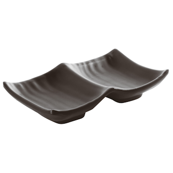 Skål 14x9x2,5 cm Black Melamin, 1st/frp FRANKHUGO