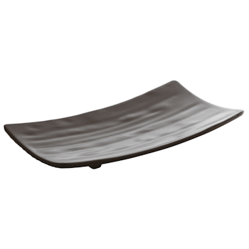 Sushifat Black Melamin  22x12x3 cm, 1st/frp FRANKHUGO