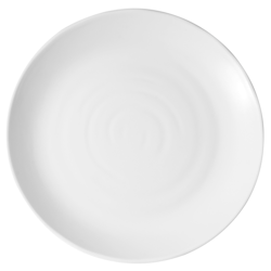 Tallrik 28 cm White Melamin, 1st/frp FRANKHUGO