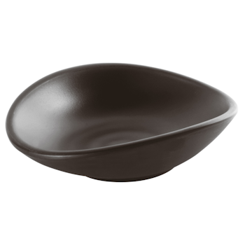 Skål 13x11 cm Black Melamin, 1st/frp FRANKHUGO