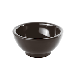 Skål 5,5 cm Black Melamin, 1st/frp FRANKHUGO