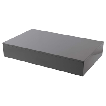 Låda med lock 53x32,5x9cm lackat trä, 1st/frp FRANKHUGO