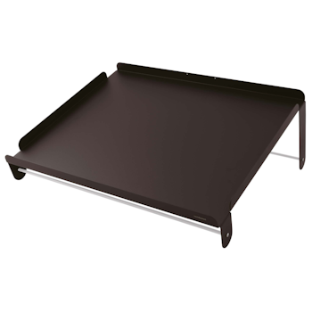 Ställning lutande GN 2/1 65,8x57,7x25,3cm svart, 1st/frp FRANKHUGO