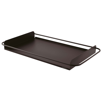 Bricka GN 1/1 61,8x32,8x6cm svart, 1st/frp FRANKHUGO