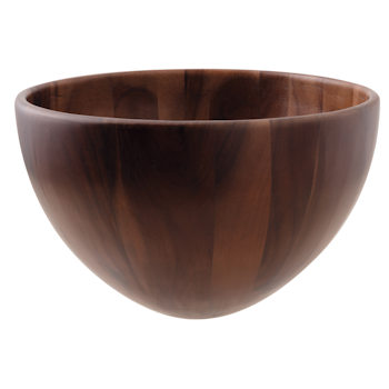 Skål D 29,5cm H 18cm trä, 1st/frp FRANKHUGO