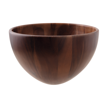 Skål D 26cm H 15,5cm trä, 1st/frp FRANKHUGO