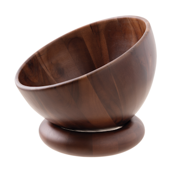 Skål D 26cm H 15,5cm trä, 1st/frp FRANKHUGO