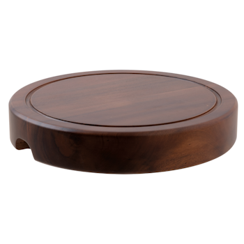 Skärbräda D 34cm H 5cm trä, 1st/frp FRANKHUGO