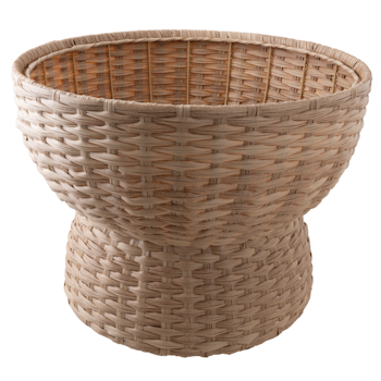 Skål på fot D 53cm H 40cm konstrotting, 1st/frp FRANKHUGO