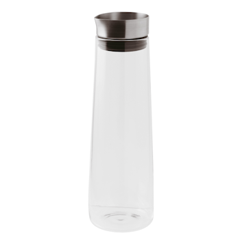Karaff D 10cm 1,5l glas m rostfritt lock, 1st/frp FRANKHUGO