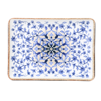 Tallrik flat Kratos 18x13cm, 6 st/frp FRANKHUGO