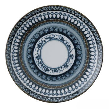 Tallrik flat rund Mediterraneum 27,5cm, 4 st/frp FRANKHUGO