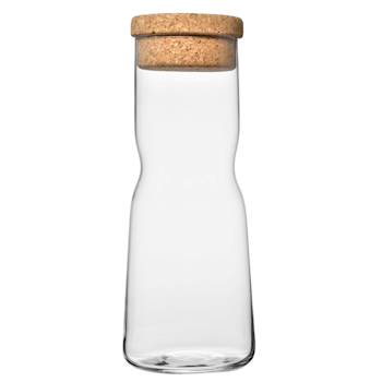 Karaff med korklock 1L H240mm, 1st/frp  FRANKHUGO