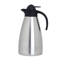 Termos rostfri/svart 1,5 liter, 1 st/frp FRANKHUGO
