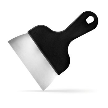 Skrapa rostfri/plast 21x14,5cm, 1 st/frp FRANKHUGO