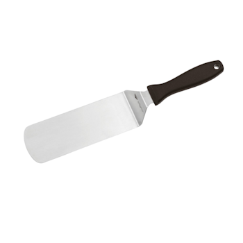Stekspade rostfri svart plasthandtag L240mm, 1 st/frp FRANKHUGO